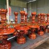 chuyên sản xuất chân đèn thờ gỗ