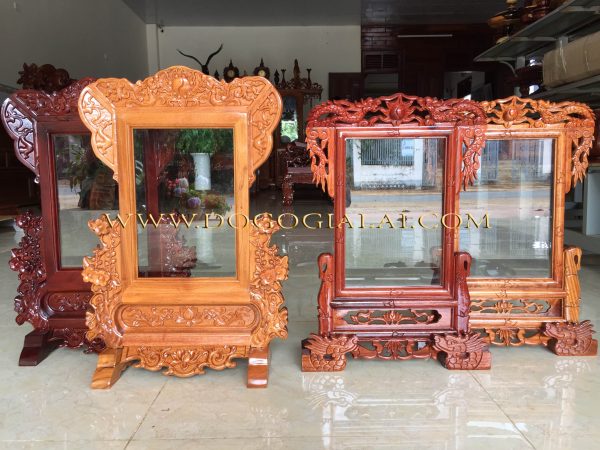 một số mẫu khung ảnh thờ bằng gỗ đẹp