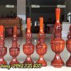 kích thước của cặp đèn thờ gỗ