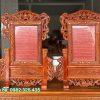 khung ảnh tứ linh gỗ hương 20x30