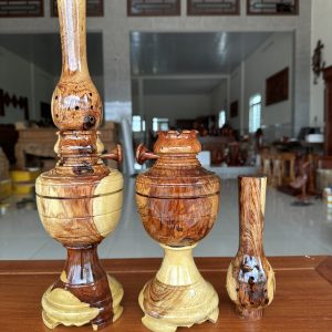 đèn thờ bằng gỗ cẩm lai