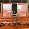mẫu khung đơn giản gỗ hương đơn giản chạy chỉ 20x30