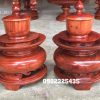 cặp chóe, hũ vàng hũ bạc gỗ