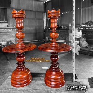 chiều cao của cặp đèn thờ