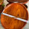 kích thước của đĩa hoa quả gỗ là 30cm