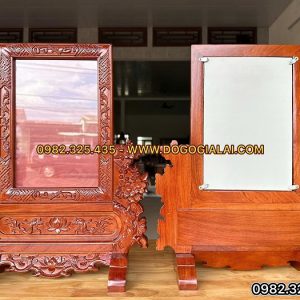mặt sau khung ảnh được làm đẹp nhẵn mịn