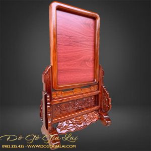 khung ảnh thờ hoa sen gỗ hương gia lai