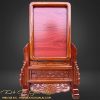 khung ảnh thờ 20x30 chạm hoa sen gỗ hương ta gia lai