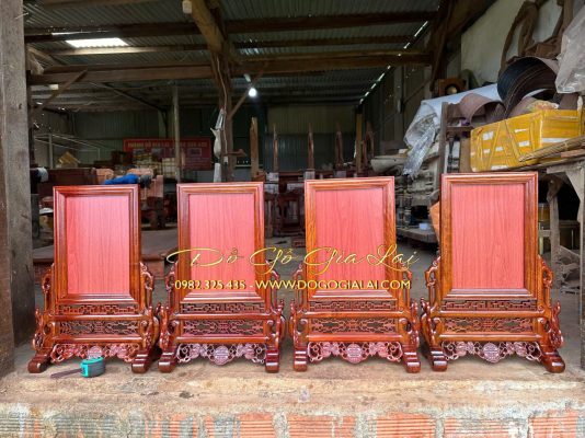 khung ảnh thờ gỗ hương