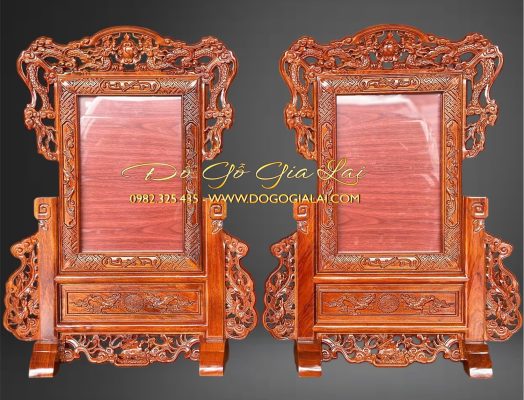khung ảnh thờ tứ linh đẹp