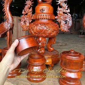 3 đài gỗ