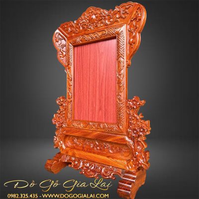 khung ảnh thờ đẹp gỗ hương