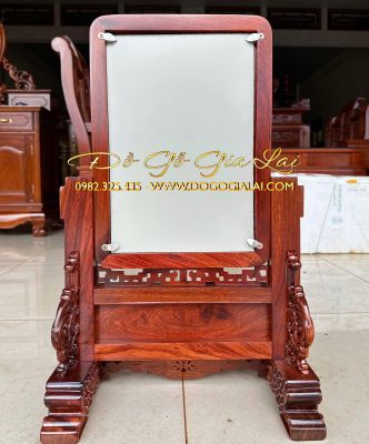 phía sau khung ảnh thờ được làm nhẵn PU kỹ đẹp